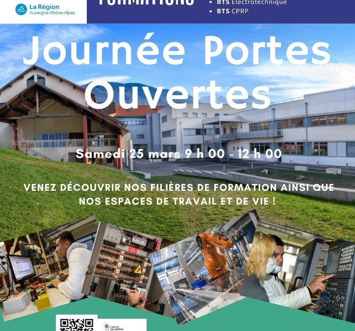 JOURNÉE PORTES OUVERTES Lycée René PERRIN