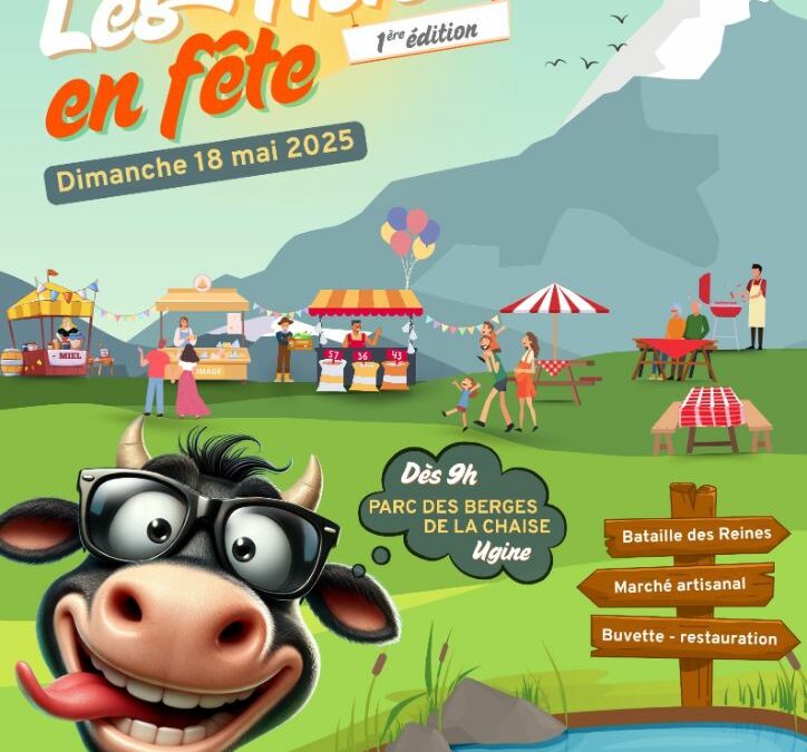 LES HERENS EN FETE – 1ère édition dimanche 18 mai 2025 au parc des berges de la Chaise à partir de 9h00