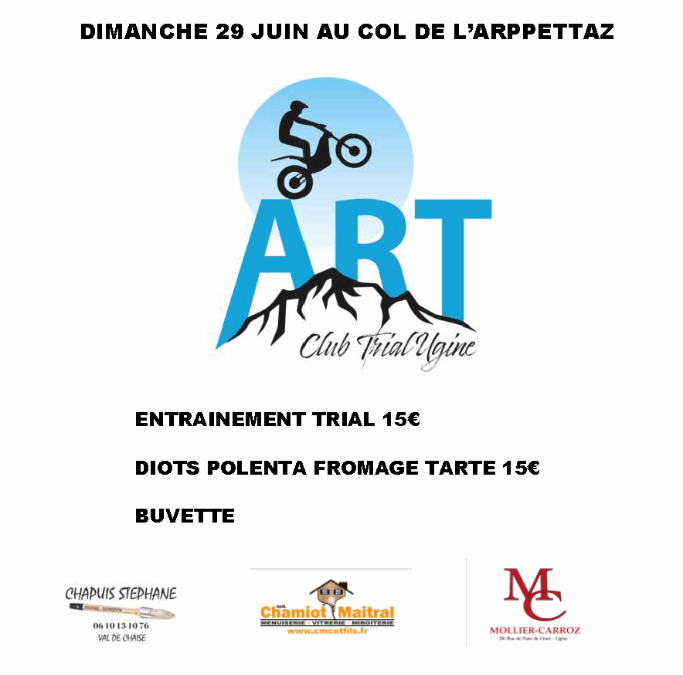 TRIAL au col de l’ARPETTAZ
