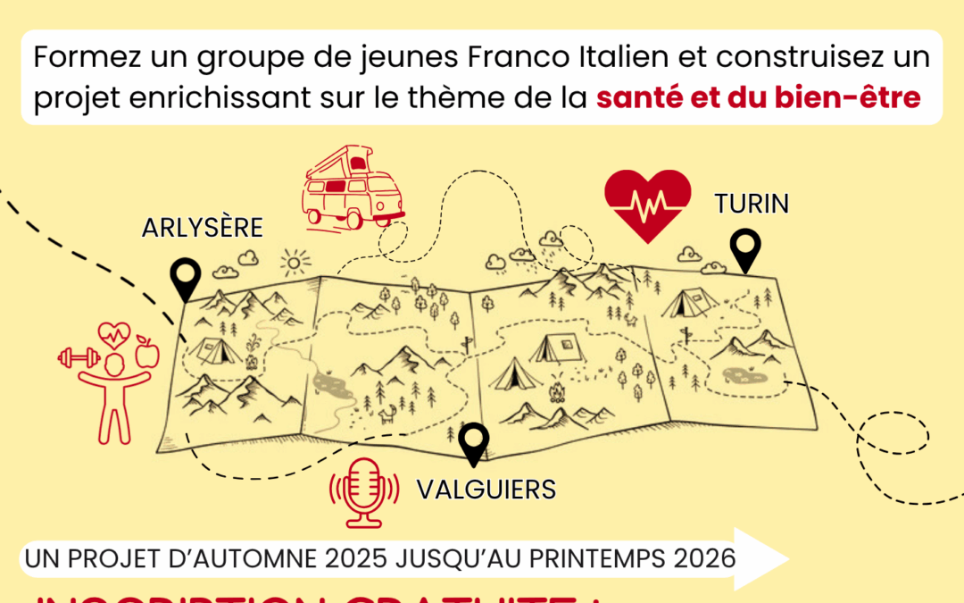 PROJET TRANSFRONTALIER FRANCO ITALIEN – 16/25 ANS